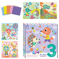 Zestaw kreatywny Naklejki geometryczne My arts crafts Janod J07740