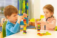 Drewniana gra logiczna Plus 10 duży wybór gier 220054 Pilch