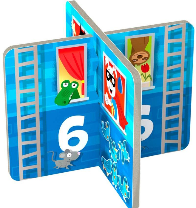 Moja Pierwsza Gra Rhino Hero Junior HB306193-Haba, gry zręcznościowe