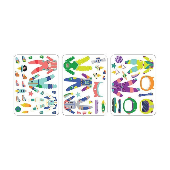 Kreatywna układanka magnetyczna Kosmiczny kot MP68033-Mudpuppy, zestawy kreatywne