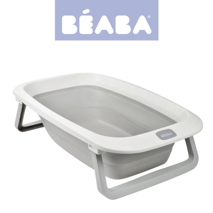 Składana wanienka dla dziecka Eazy Pop Camélé'O Gris velours Beaba 920404