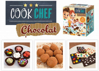 Szef kuchni - CZEKOLADA 7166-Buki, zestaw małych kucharzy do zabawy w domu