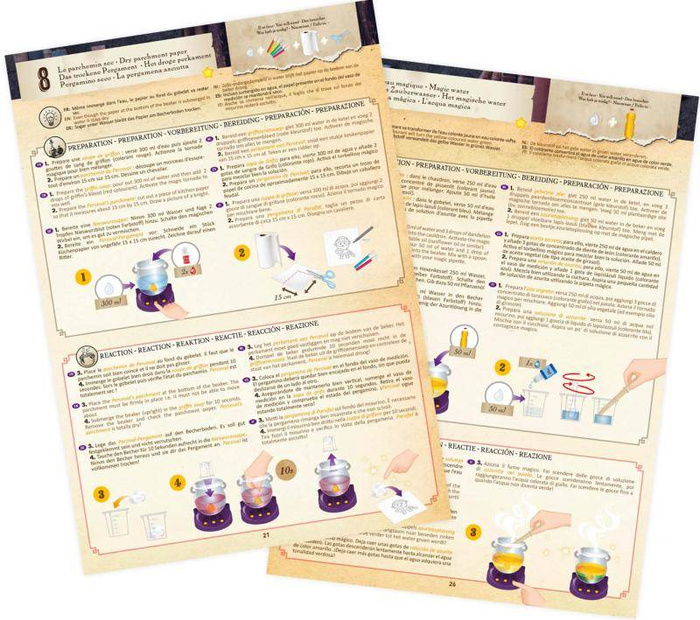 Eksperymenty dla dzieci Magiczna chemia - 30 eksperymentów 8366 Buki