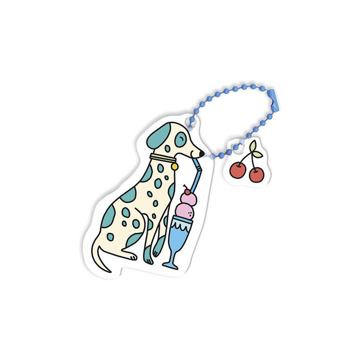 Zestaw kreatywny do tworzenia 10 ozdób z termokurczliwego plastiku Koty i psy Janod J09163