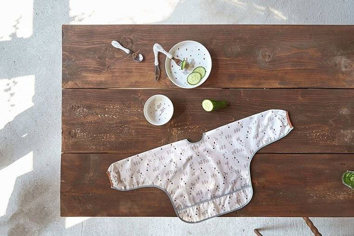 Komplet śliniaków z długim rękawem Tiny Farmer Owieczka 1311021841-Lassig, akcesoria do karmienia