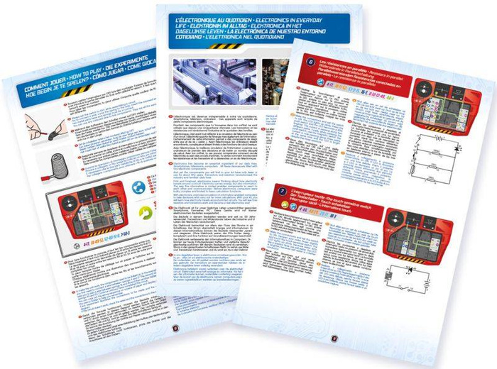 Nauka i zabawa dla dzieci Ekspert elektroniki - 50 obwodów elektrycznych 7160 Buki