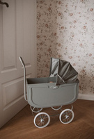 Duży wózek dla lalek Doll Pram Vintage Grey Astrup 84157
