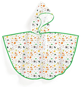 Transparentna pelerynka przeciwdeszczowa dla dzieci Las Djeco DD04673