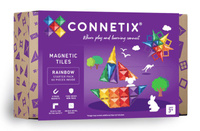 Klocki magnetyczne Rainbow Starter Pack 60 el. Connetix 00060-ST