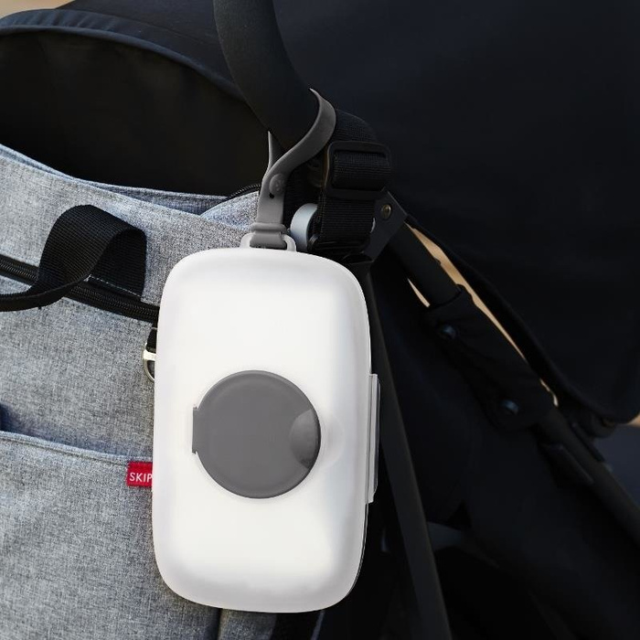 Pojemnik na mokre chusteczki Swipes Grey 234151-Skip Hop