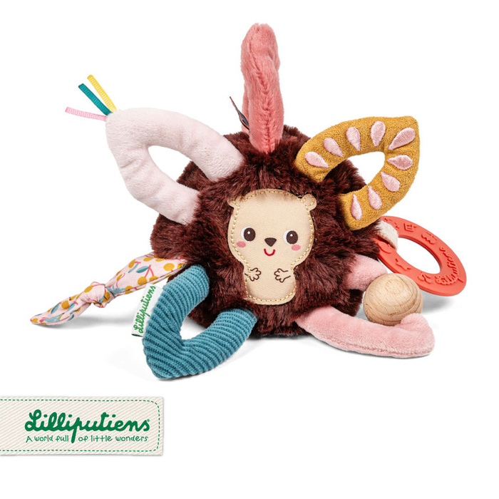 Piłeczka aktywizująca wielofunkcyjna Jeżyk Leon Lilliputiens