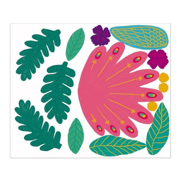 Zestaw kreatywny Papierowy wieniec na ścianę Paw 7+ J07942-Janod, zestaw artystyczny dla dzieci