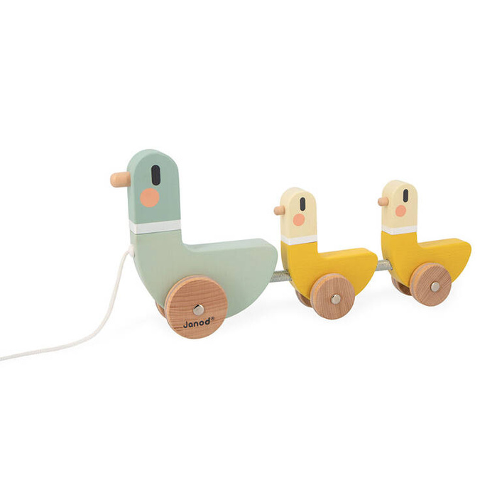 Drewniane Kaczki do ciągnięcia Sweet Cocoon J04051 Janod