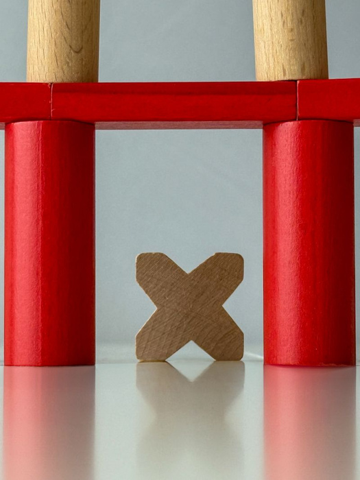 Klocki drewniane zestaw 150 elementów Mumbee 53323