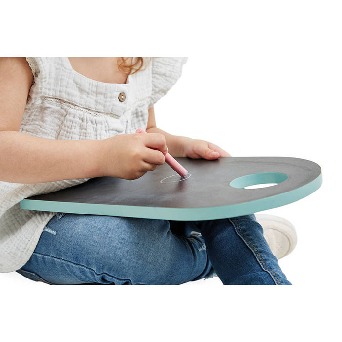 Przenośna dwustronna tablica z akcesoriami Janod J09634