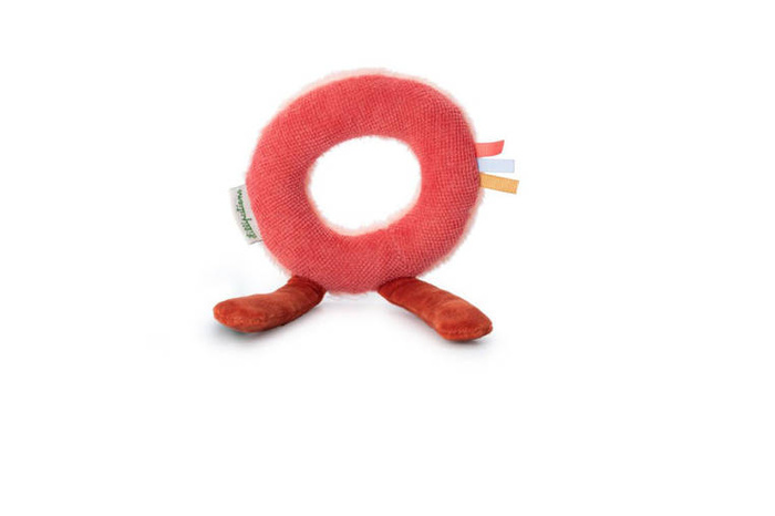 Aktywizujący łańcuch sensoryczny z gryzakiem i grzechotką Sarenka Stella 83429 Lilliputiens