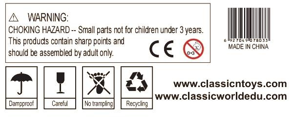 Stolik do eksperymentów CLASSIC WORLD EDU CW70803 Zestaw doświadczeń dla dzieci wodą i piaskiem 2w1