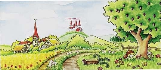 Drewniany teatrzyk kukiełkowy, goki