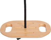 Huśtawka ogrodowa dla dzieci Dysk z uchwytami Black Line Small Foot 12408 zabawy w ogrodzie