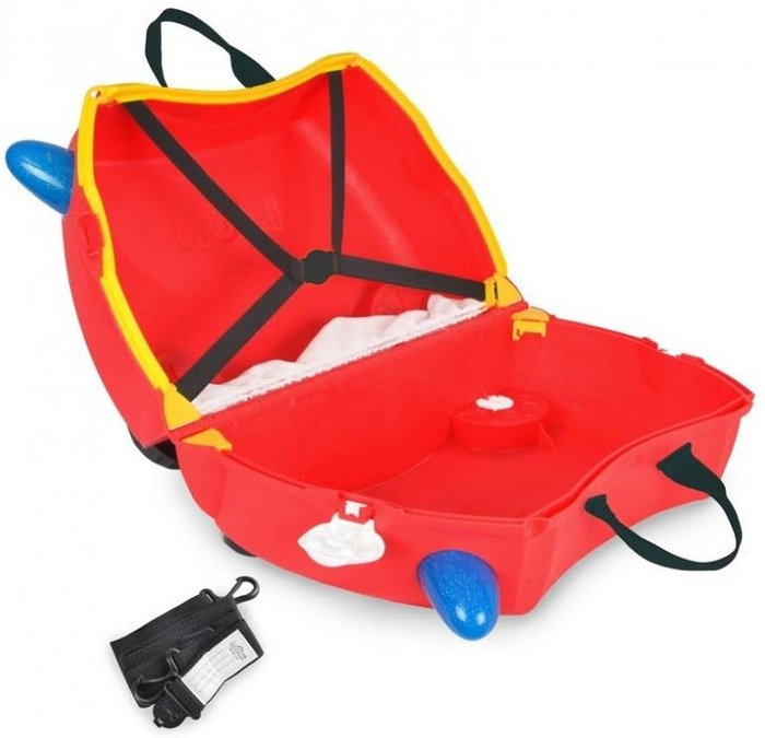 Jeżdząca walizeczka - Wóz strażacki Frank