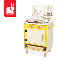 Kuchnia drewniana dla dzieci z 10 akcesoriami Shiny Grandma Janod J06641