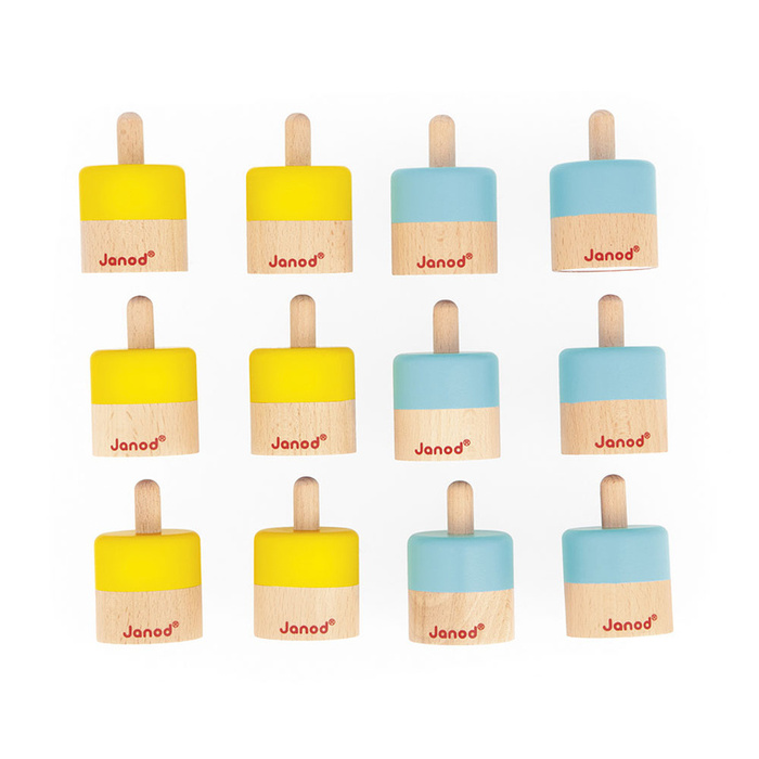 Gra memory dźwiękowe sensoryczne Janod J05309 Memory dla dzieci