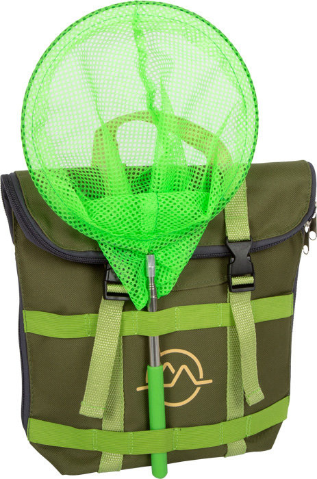 Zielony plecak małego odkrywcy z wyposażeniem Discover 12336 Small Foot