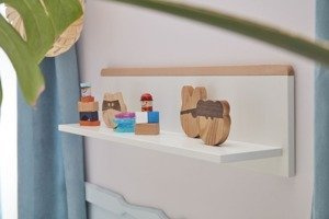 Biała Półka wisząca Pinio Snap