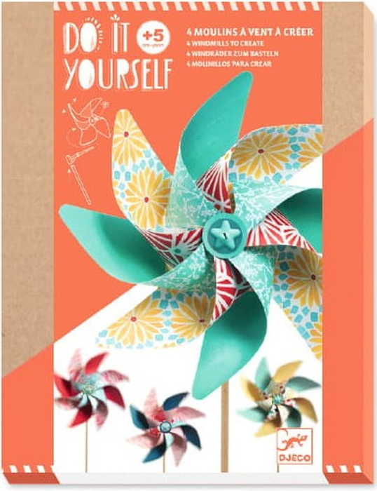 Zrób to sam Wiatraki Sweet Djeco DJ07920 Zestaw kreatywny