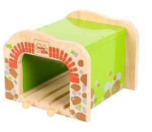 Tunel z dwoma torami, BJT172-Bigjigs Rail - kolejka drewniana