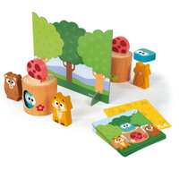 Drewniana gra memory dla dzieci Memo Przyjaciele Goula 53171