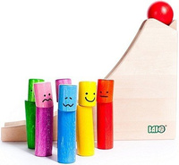 Kręgle "Kumple", 95130-Bajo, gry drewniane