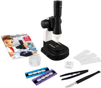 Nauka i zabawa dla dzieci Mikroskop 15 doświadczeń MR400 Buki