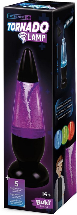 Lampa tornado z doświadczeniami dla dzieci Buki SP004