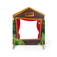 Drewniany teatrzyk scenka do odgrywania ról Erzi 51218