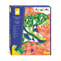 Zestaw kreatywny Mozaika Dinozaury Misterix 7+ J07973-Janod, zestaw artystyczny