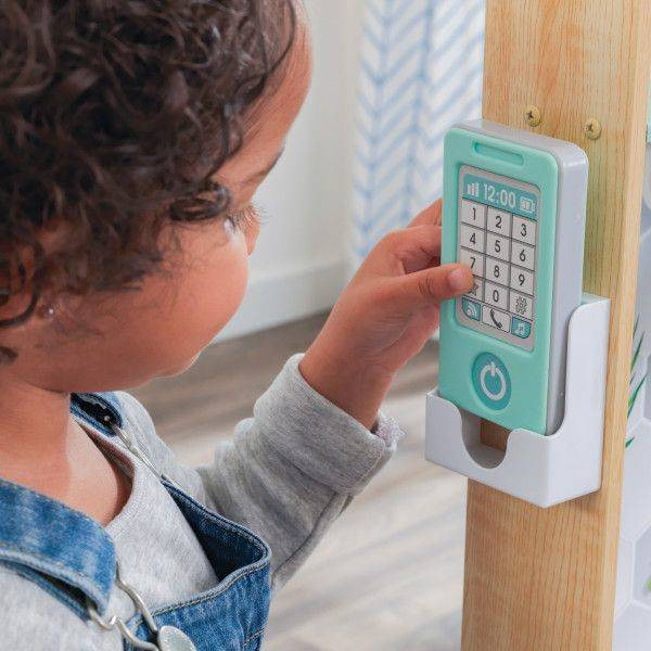 Kuchnia dla dzieci Lets Cook Natural z dźwiękiem i światłem KK53433-KidKraft, zabawki drewniane