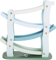 Zjeżdżalnia dla samochodzików Blue Wonder 11651-Small foot, tory wyścigowe i zjeżdżalnie dla autek 