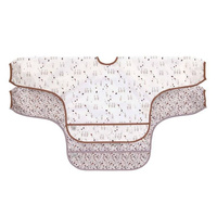 Komplet dwóch śliniaków z długim rękawem Tiny Farmer Gąska 1311021842-Lassig, akcesoria do karmienia 