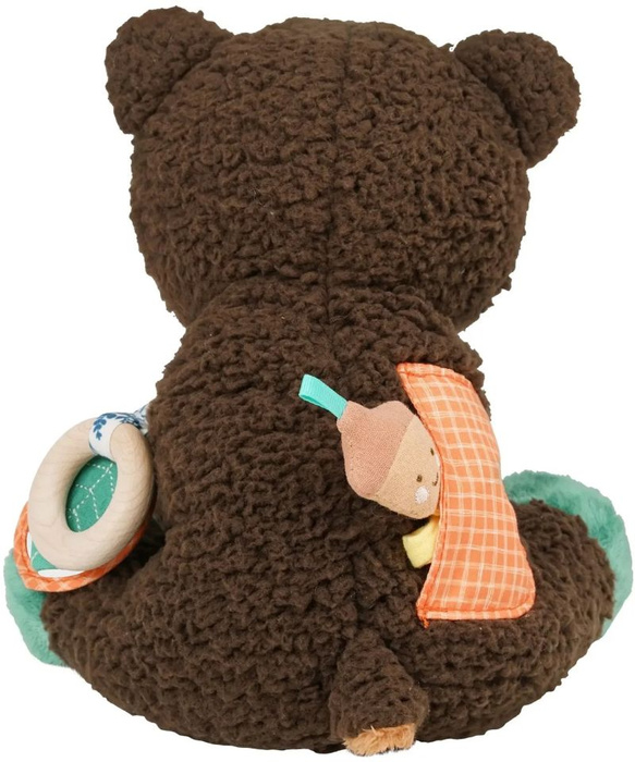 Zabawka dla najmłodszych wielofunkcyjny miś z gryzakiem Manhattan Toy 162870 przytulanka