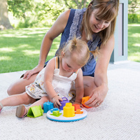 Sorter Plugzy Fat Brain Toys FA341-1 kształty i kolory zabawka dla najmłodszych