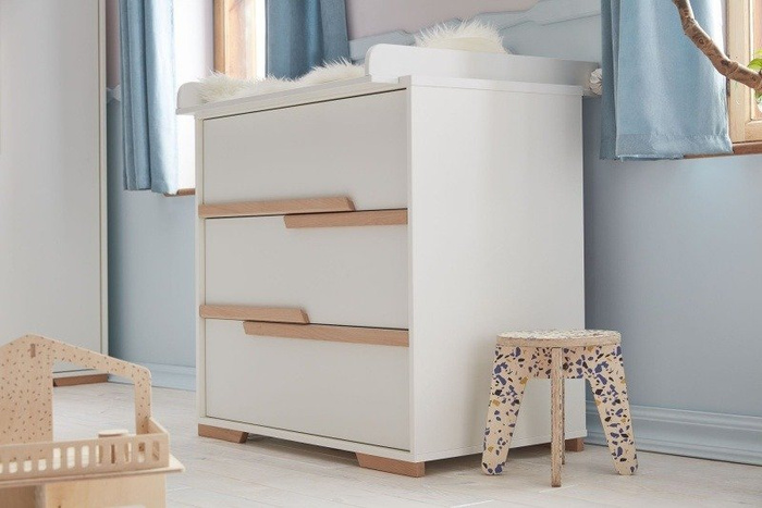 Biel kolekcja Pinio Snap, zestaw mebli do pokoju dziecięcego VI