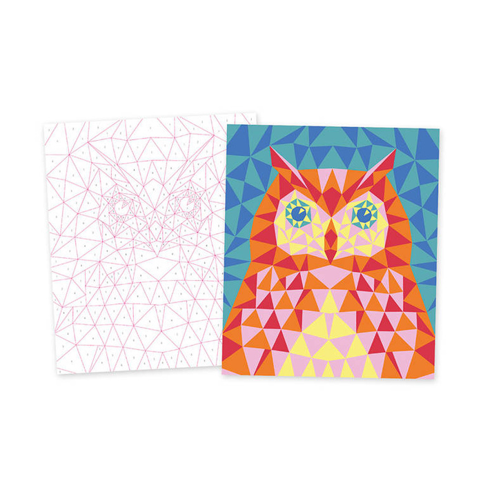 Zestaw kreatywny dla artystów Piasek Ptaki Misterix J07977 Janod