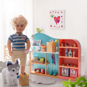 Groomer 2w1 salon pielęgnacji zwierząt i sklep Happy Tails Care Center Our Generation BD35353Z