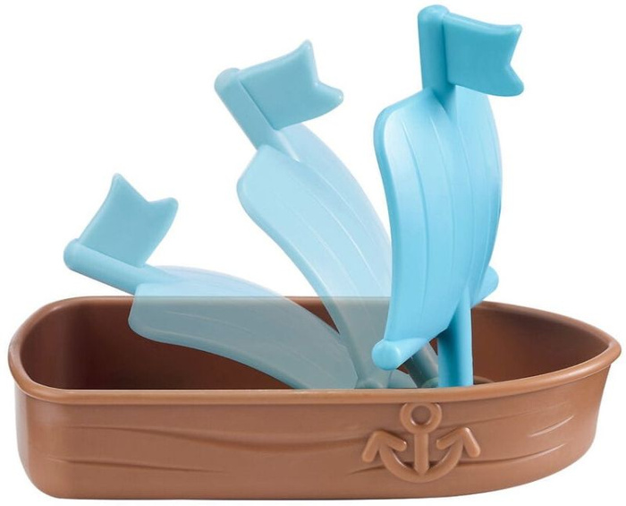 Kuter rybacki Klorofil 700502F, zabawki kąpielowe 3w1