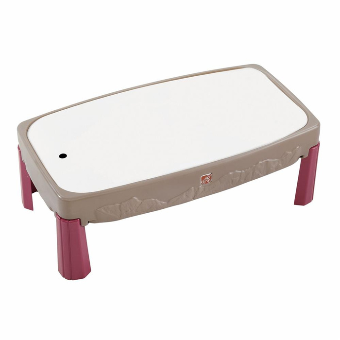 Wielopoziomowy Kanion z blatem Tor samochodowy Step2 7547 Stół z kolejką i akcesoriami dla dzieci do kreatywnej zabawy