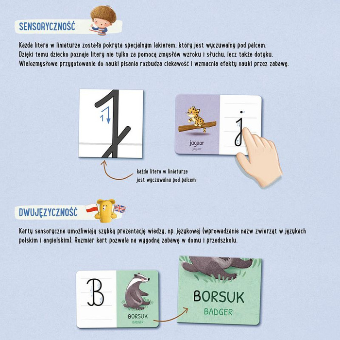 Feluś i Gucio poznają literki Nasza Księgarnia gry edukacyjne dla dzieci