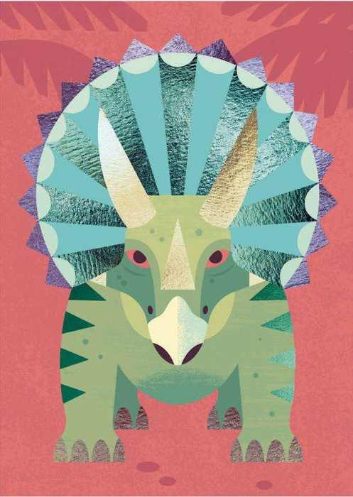 Dinozaury - artystyczny zestaw do tworzenia błyszczących obrazków DJ09518-Djeco, zestawy kreatywne