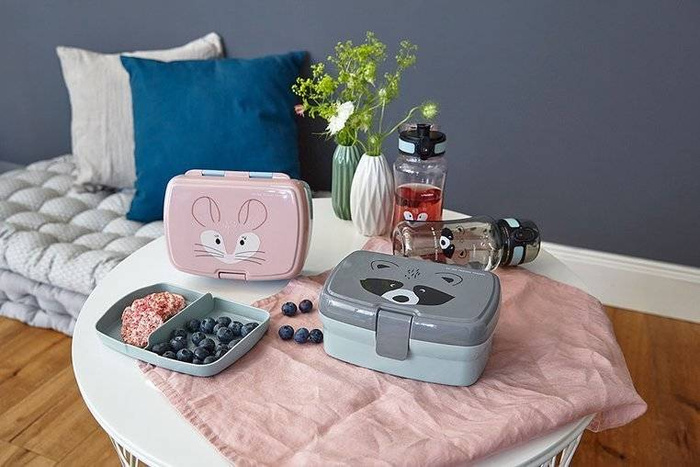 Zestaw lunchowy Lunchbox + Bidon 460 ml About Friends 1210057250-Lassig, bidony i pudełka śniadaniowe dla dzieci