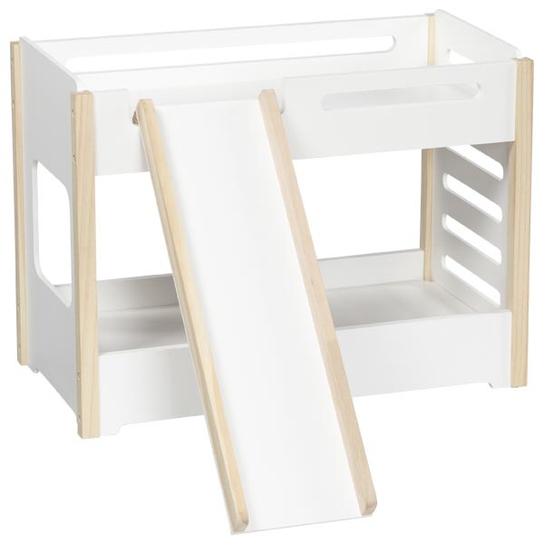 Łóżko piętrowe ze zjeżdżalnią dla lalek Goki 51451